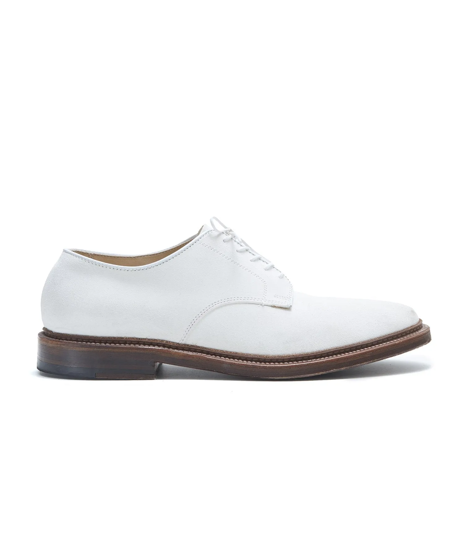 Alden + Todd Snyder Unlined Suede White Buck