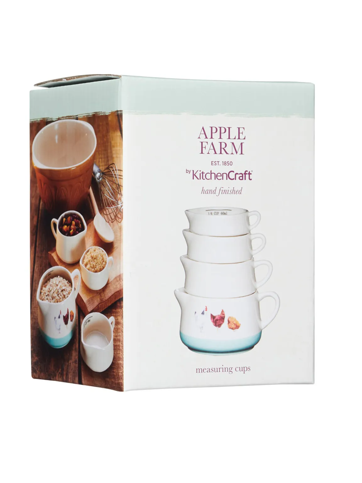 Apple Farm Set of Four Measuring Cups