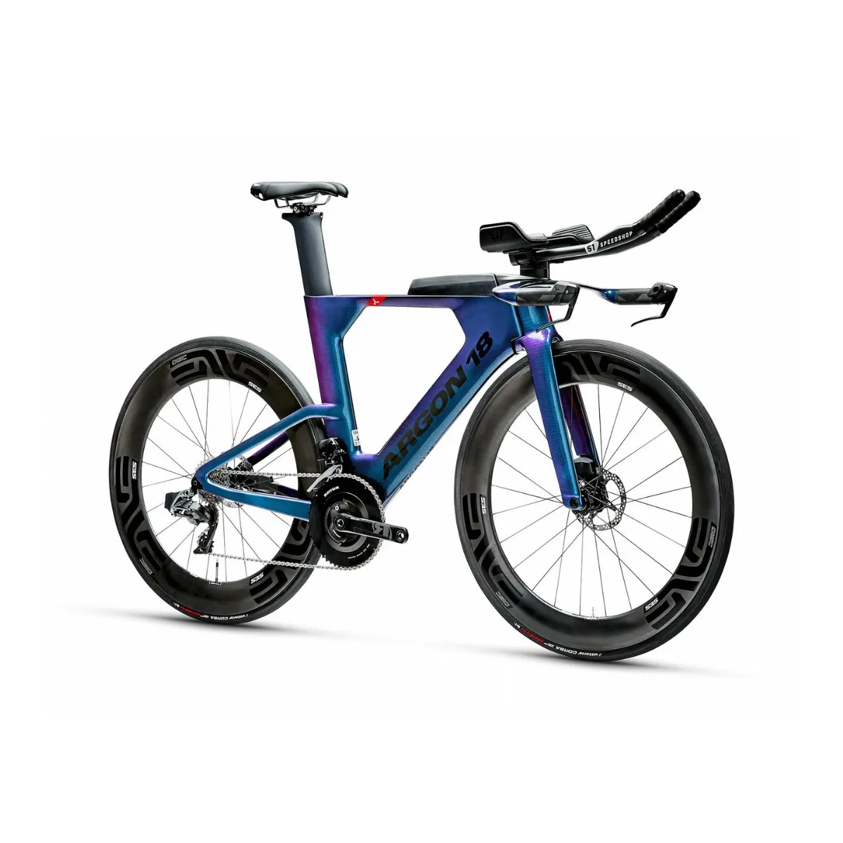 ARGON 18 E-119 Tri+ Disc Frame and Fork Set Dig Me Beach Reflects