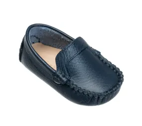 Baby Boy Moccasin Loafer - Navy