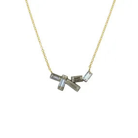 Baguette Diamond Necklace