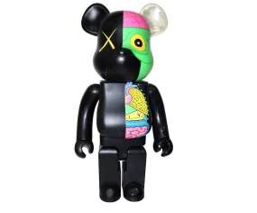 BEARBRICK KAWS DISSECTED 1000% BLACK