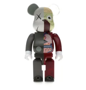 BEARBRICK KAWS DISSECTED 400% BROWN