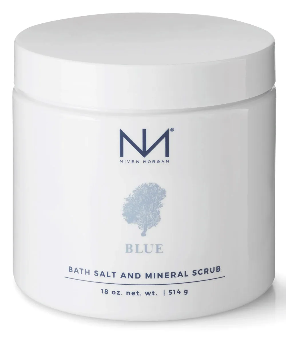 Blue Bath Salt Mineral Scrub