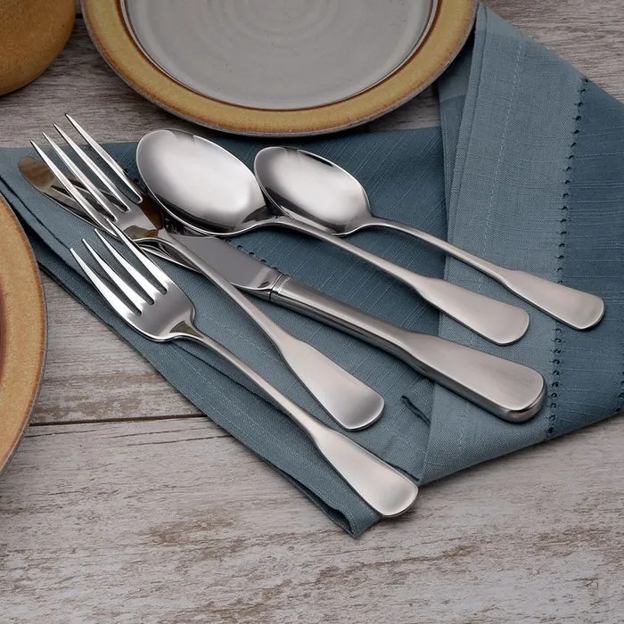 Candra Stainless Flatware 65 Piece Set Made in USA