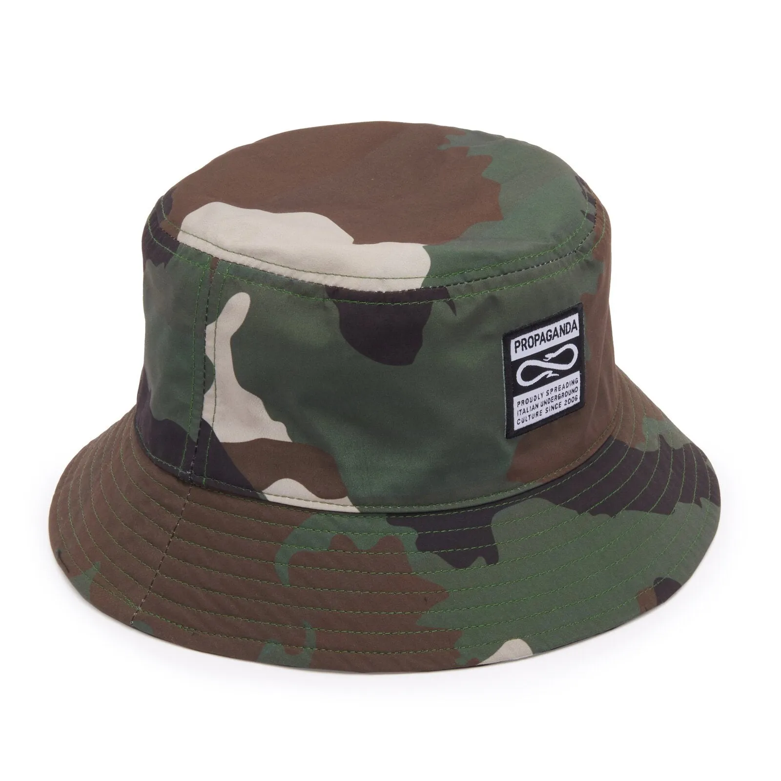 Cappello pescatora PROPAGANDA bucket logo camouflage