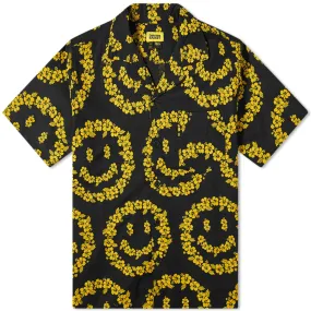 Chinatown Market Smiley Floral ShirtBlack