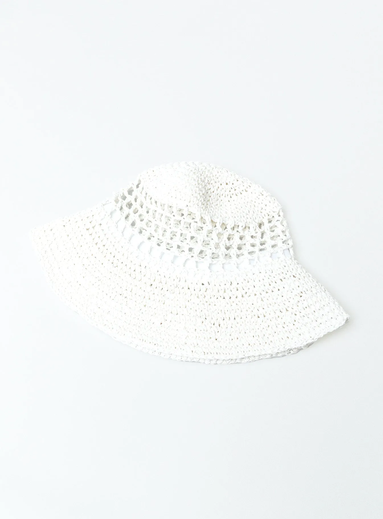 Cono Bucket Hat White