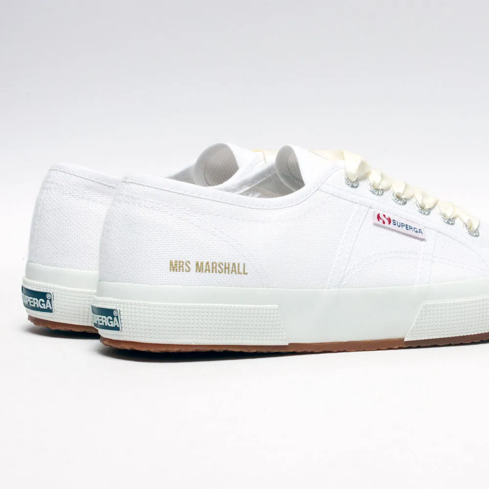 Custom Wedding Superga