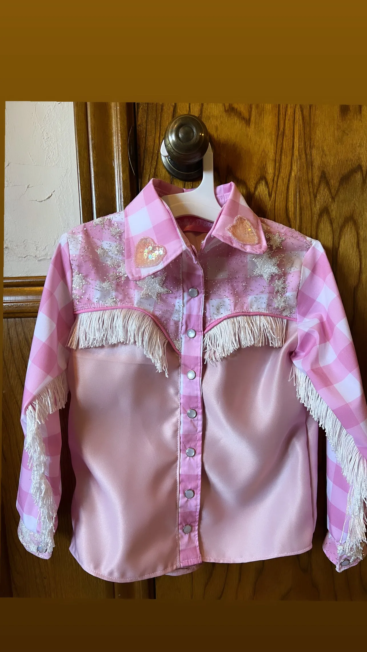 Darlin’ Barbie Pearl Snap Shirt