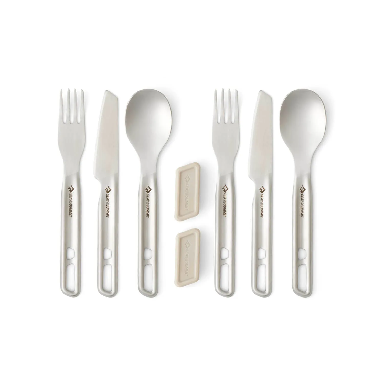 Detour Stainless Steel Cutlery Set - (6 Piece) (Like New)