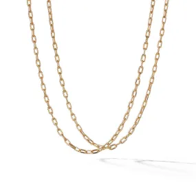 DY Madison Chain Necklace in 18K Yellow Gold, 3mm