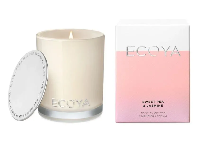 Ecoya Madison Jar Sweet Pea & Jasmine 400g