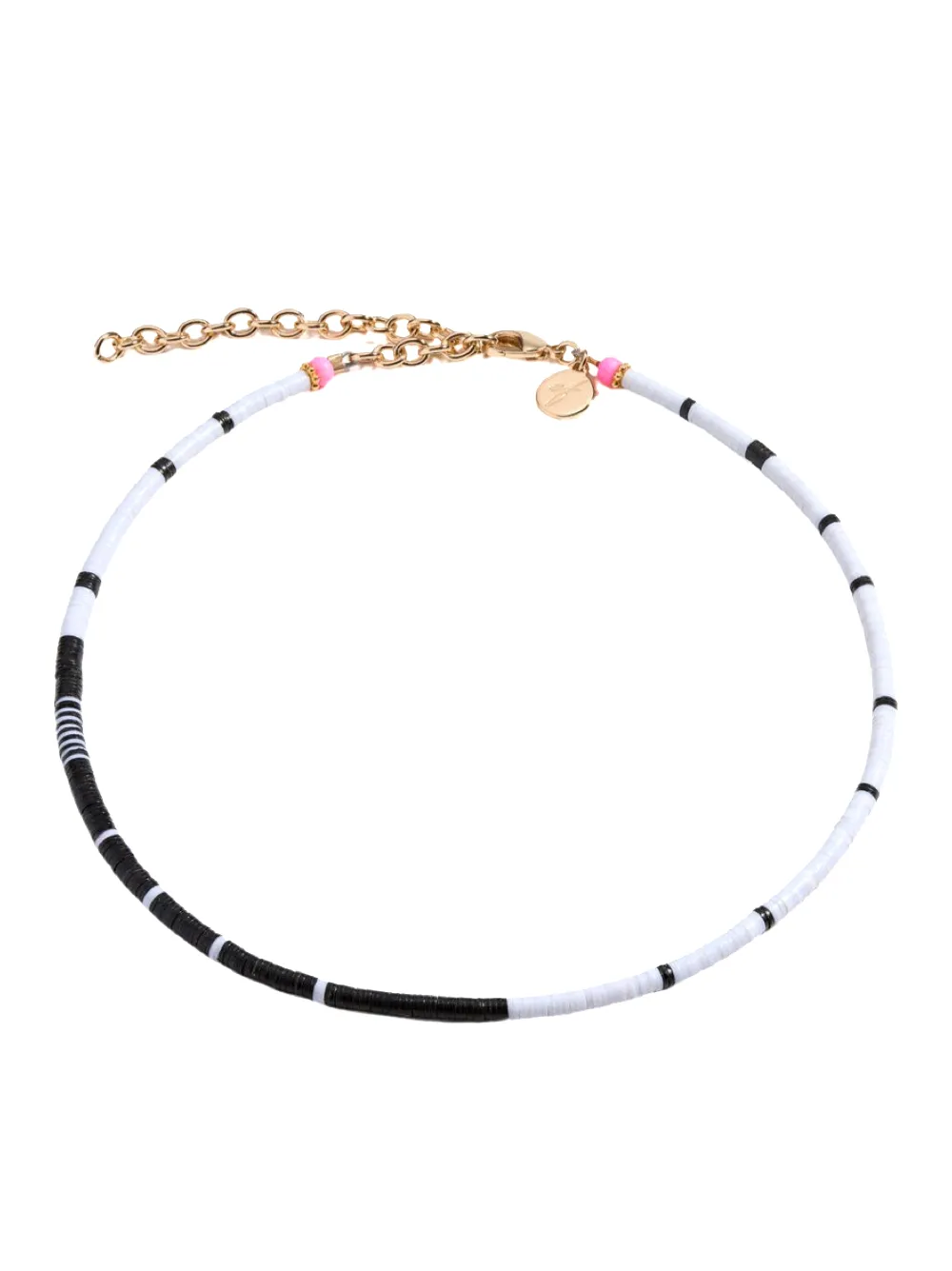 Elsie Frieda Louise Choker in Kiara Black White