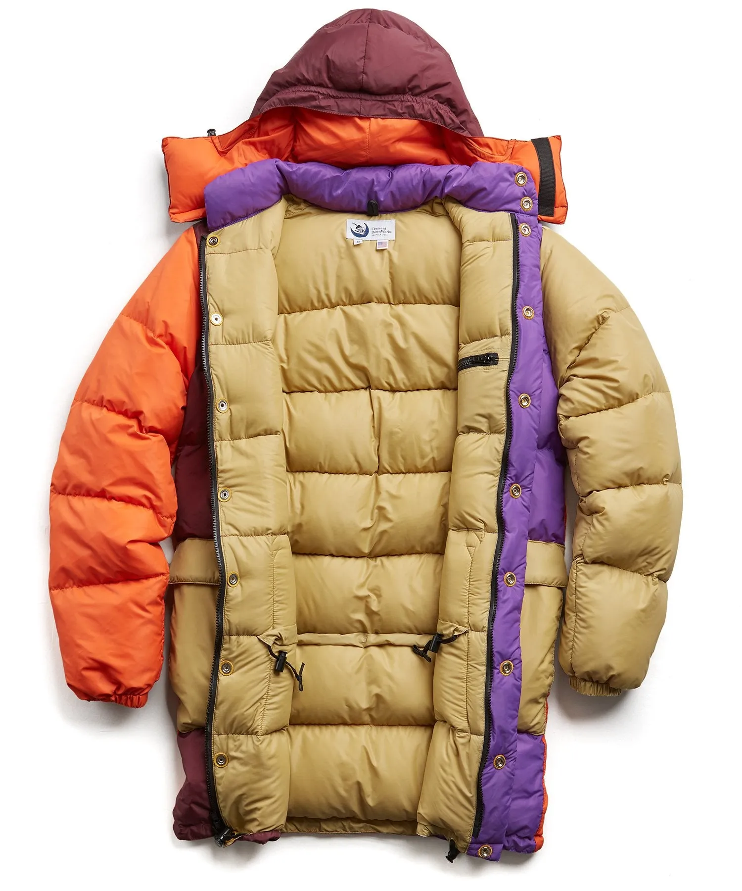 Exclusive Crescent Down + Todd Snyder Multi Color Parka