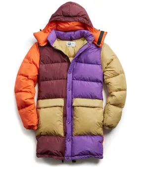 Exclusive Crescent Down + Todd Snyder Multi Color Parka