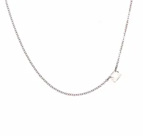 Free Set Emerald Cut Diamond Necklace