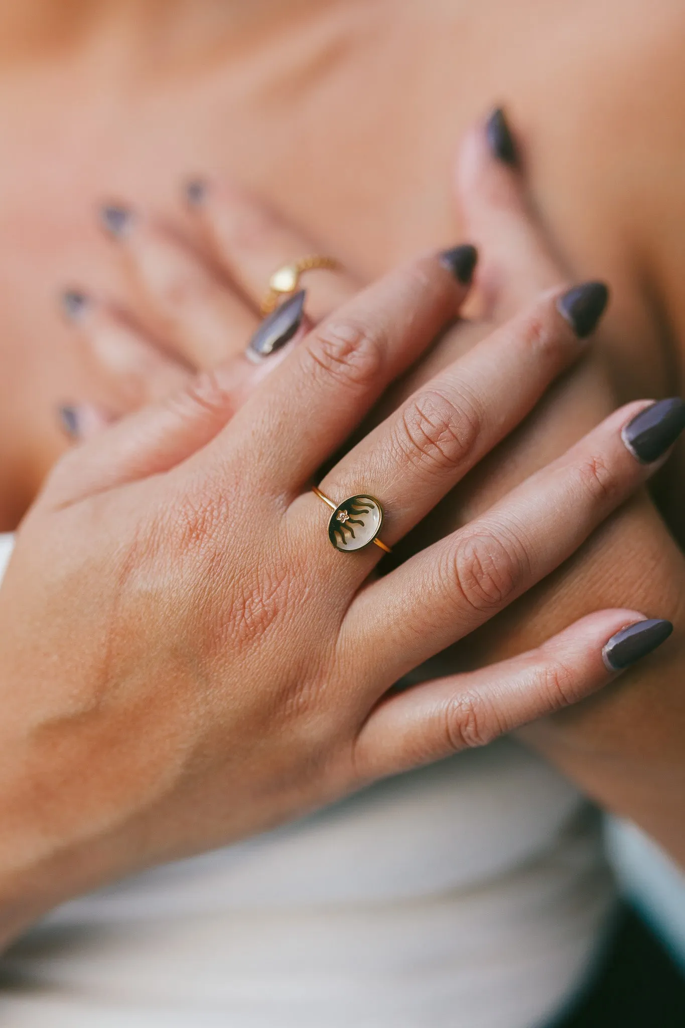 Gold Sun-Kissed Ring