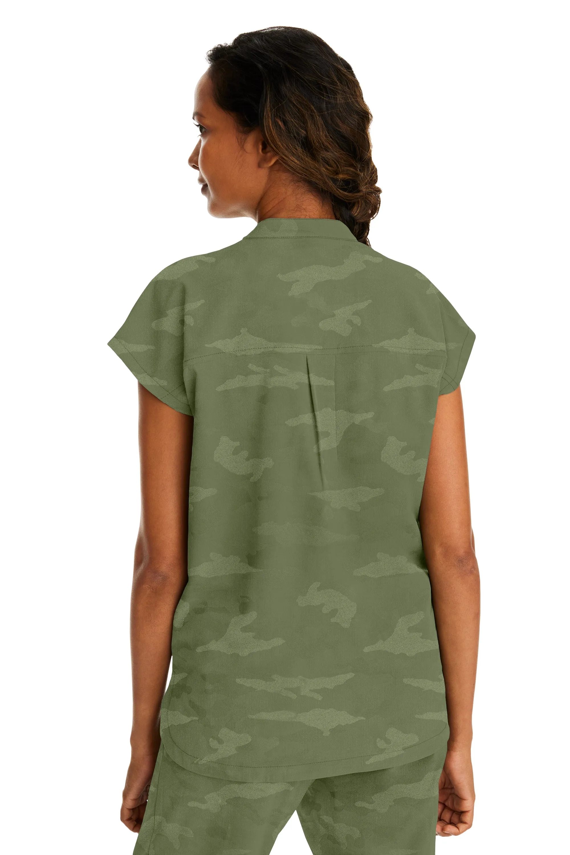 Healing Hands Purple Label Camo 2352 Women's Journey Boxy Top