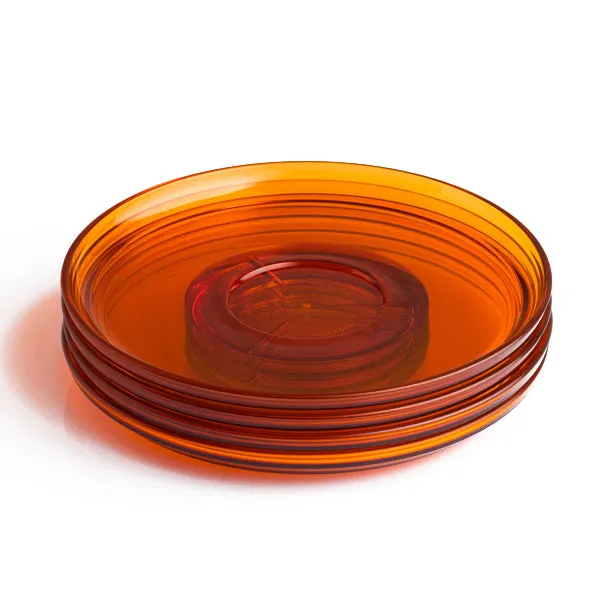 Huskee Renew Saucers - Amber