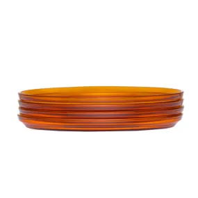 Huskee Renew Saucers - Amber