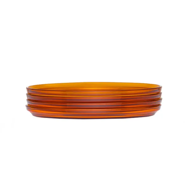 Huskee Renew Saucers - Amber