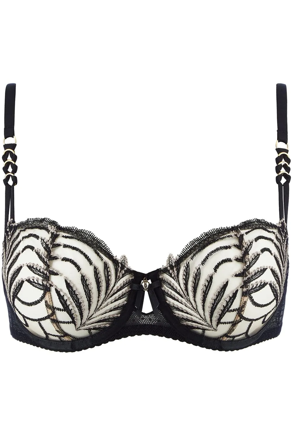 Hypnolove Underwired Half Cup Bra, Size UK 34DD