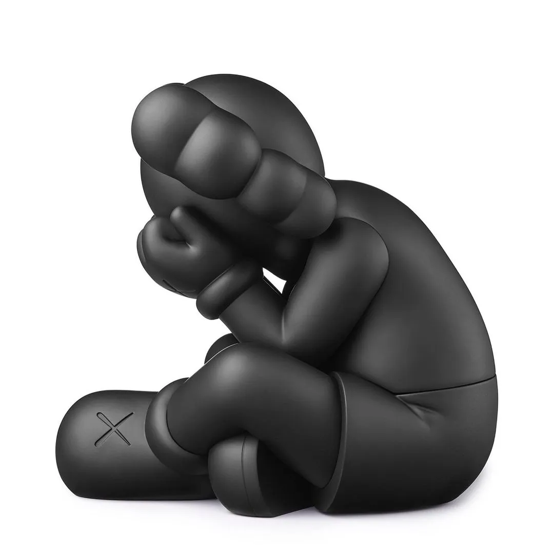 KAWS Separated Vinyl Figure Black