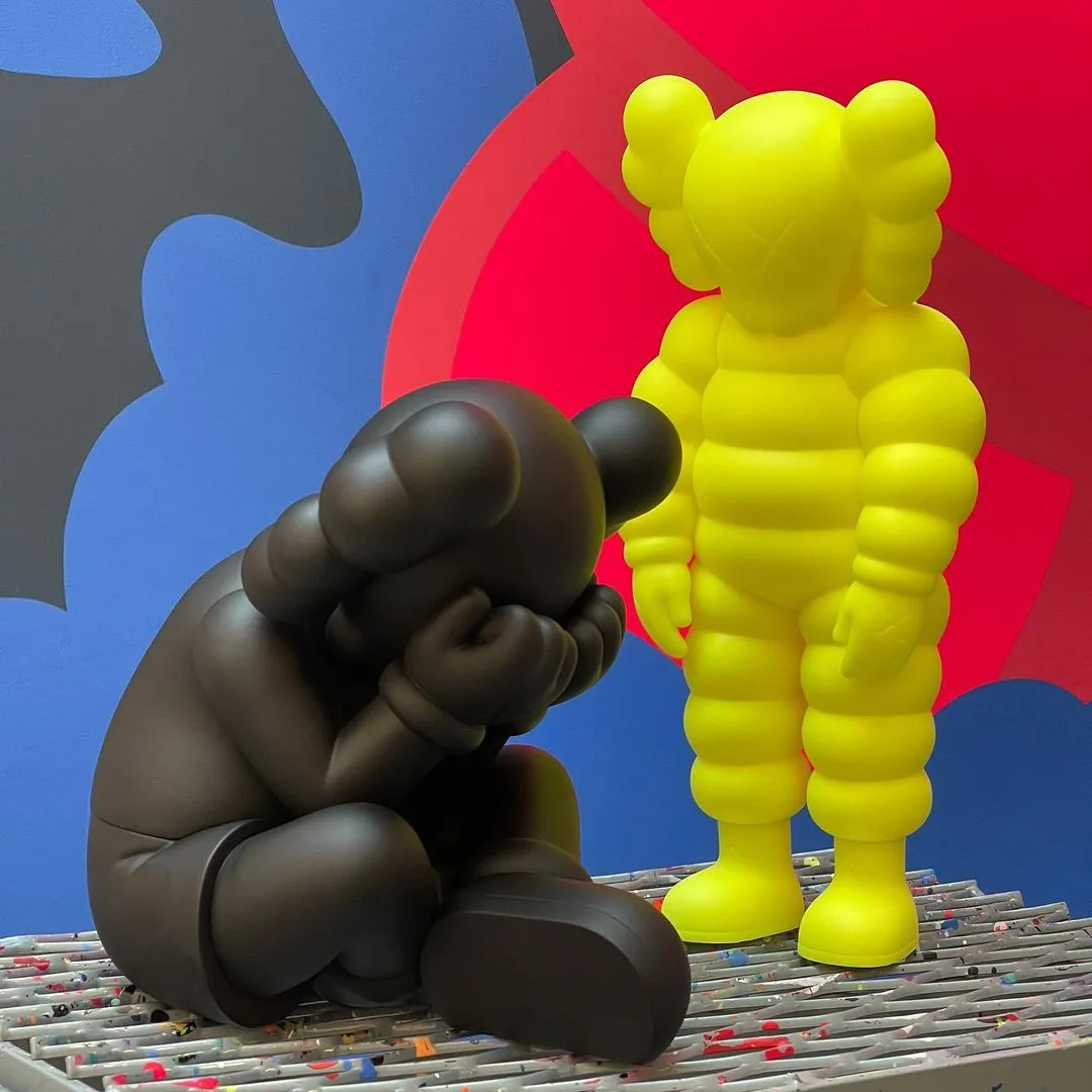 KAWS Separated Vinyl Figure Black