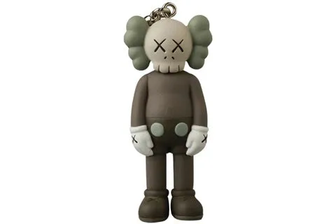 KAWS Tokyo First Companion Keychain (2021) Brown