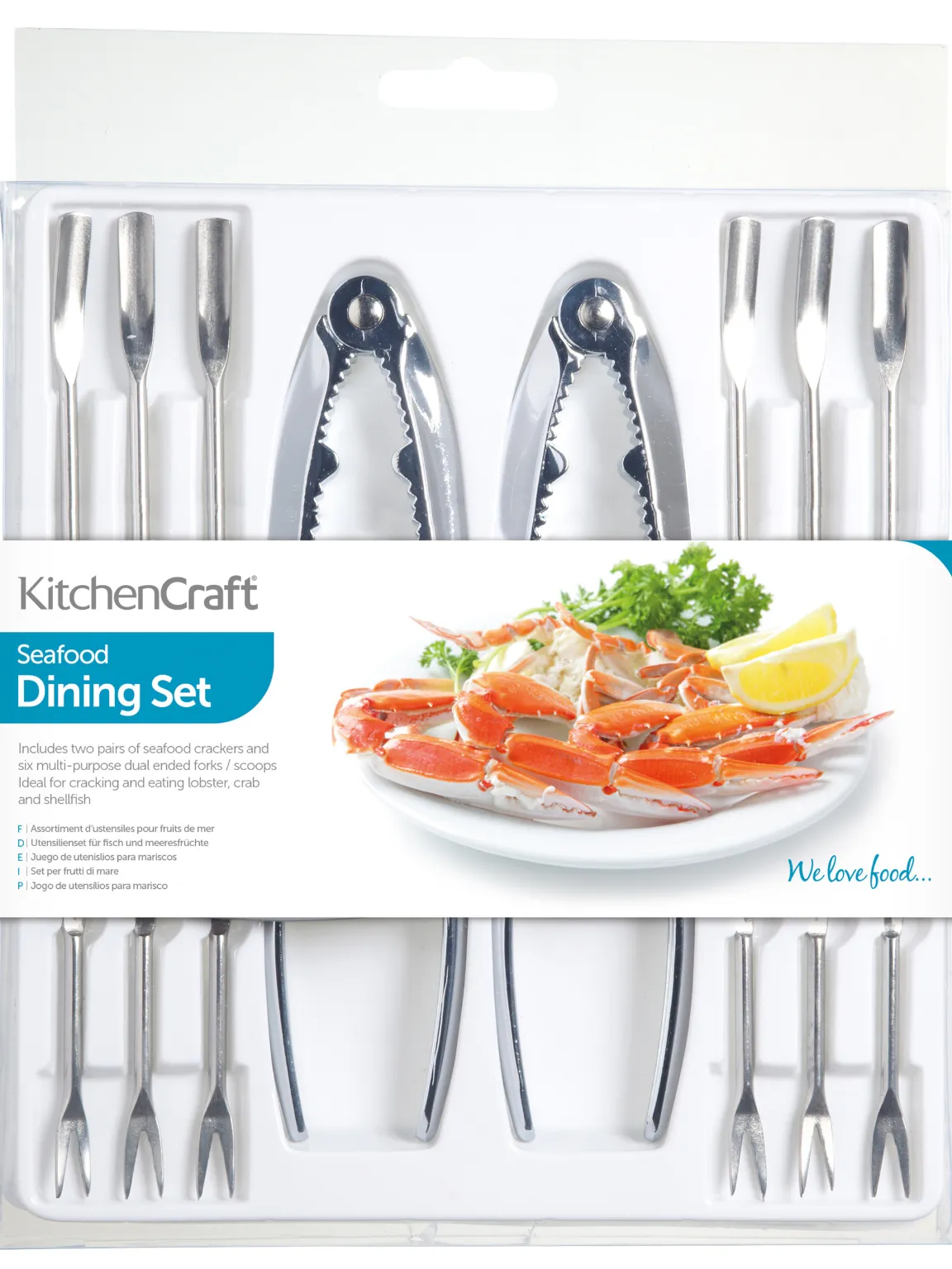 KitchenCraft Seafood Dining Set