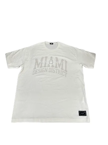 Kith Miami Design District Tee Sand