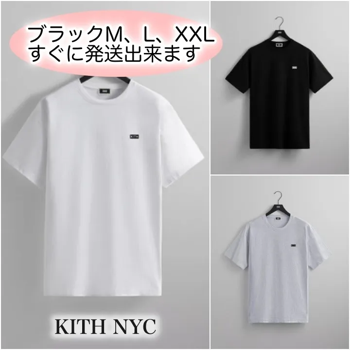 KITH NYC  |Crew Neck Street Style Cotton Short Sleeves Logo