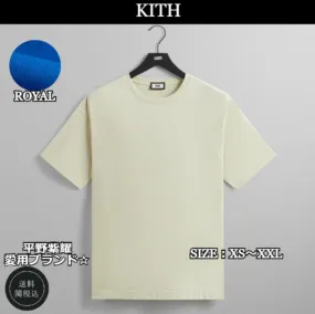 KITH NYC  |Crew Neck Unisex Street Style Plain Cotton Short Sleeves