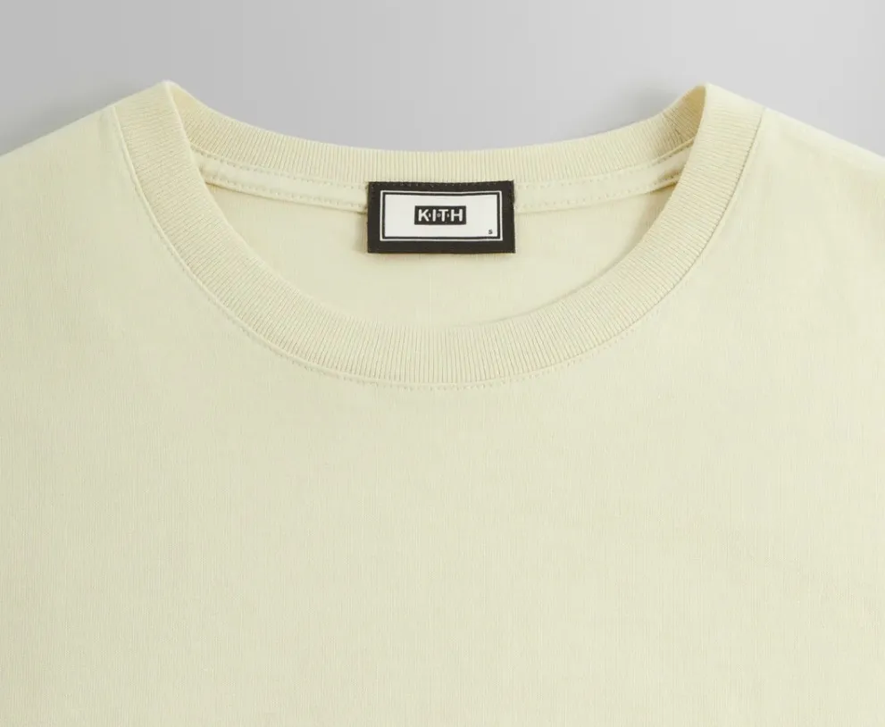 KITH NYC  |Crew Neck Unisex Street Style Plain Cotton Short Sleeves