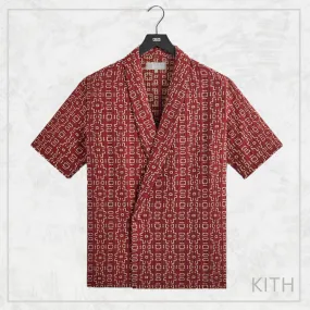 KITH NYC  |Street Style Cotton Short Sleeves Logo Shirts