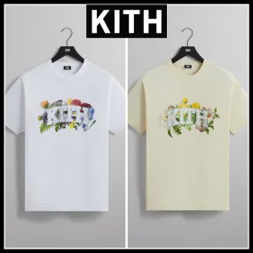 KITH NYC  |Street Style Cotton Short Sleeves Logo T-Shirts