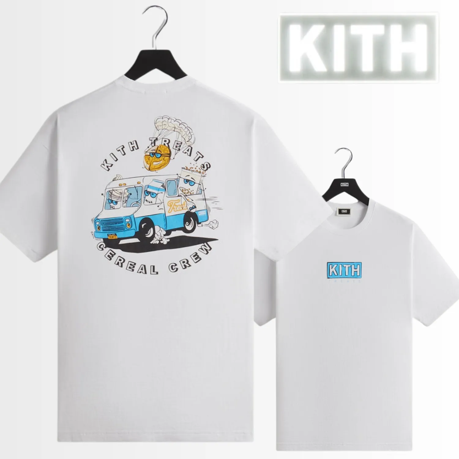 KITH NYC  |Unisex Street Style Cotton Short Sleeves Logo T-Shirts