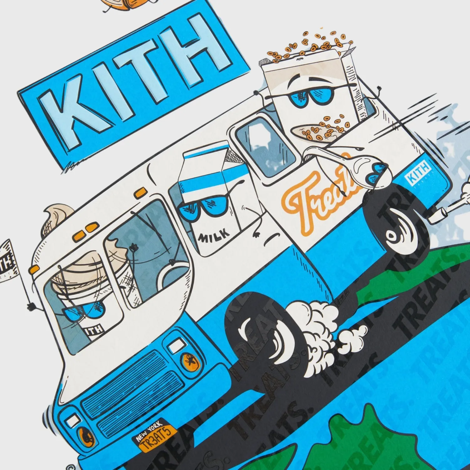 KITH NYC  |Unisex Street Style Cotton Short Sleeves Logo T-Shirts