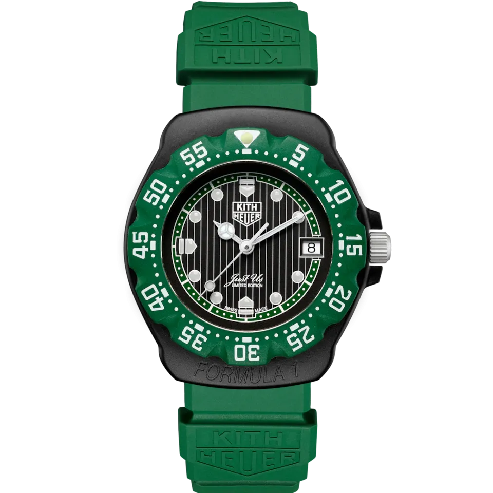 KITH x Tag Heuer Formula 1 Green Limited 825