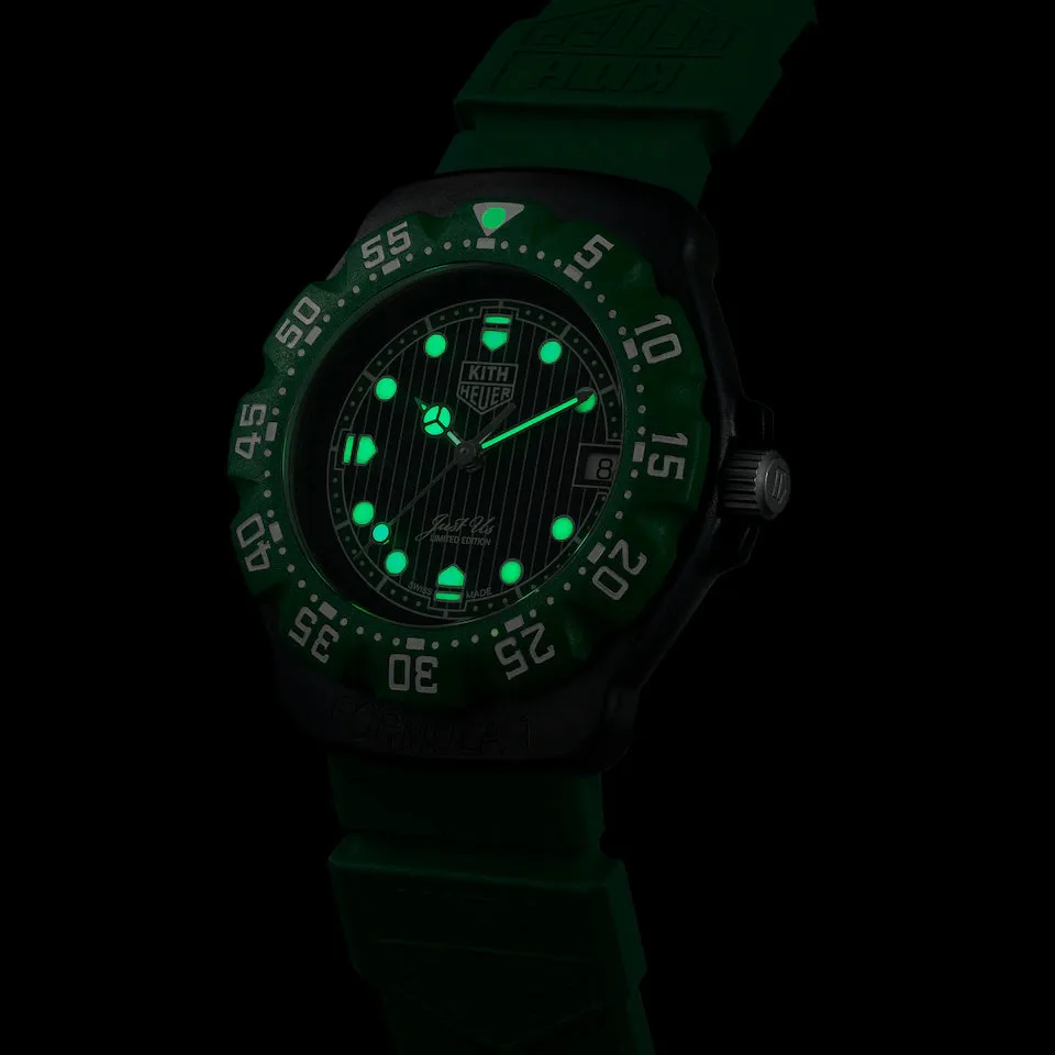 KITH x Tag Heuer Formula 1 Green Limited 825