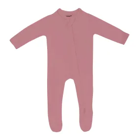 Kyte Baby - Zippered Footie in Dusty Rose