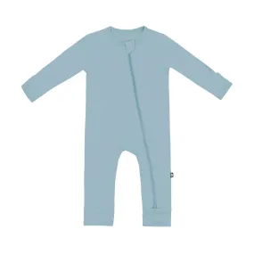 Kyte Baby - Zippered Romper in Dusty Blue