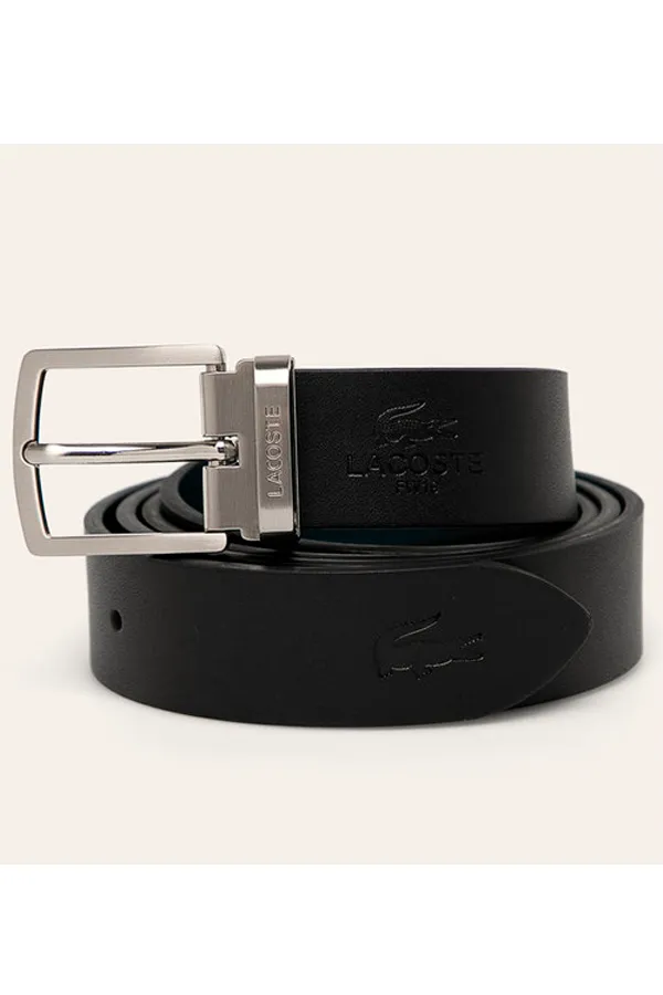 Lacoste 2 in 1 Belt Box Leather Night