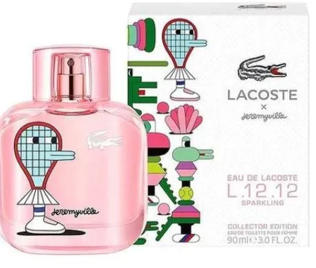 LACOSTE L.12.12 SPARKLING JEREMYVILLE COLLECTOR WOMEN’S PERFUME/COLOGNE FOR WOMEN EAU DE TOILETTE 3.3oz