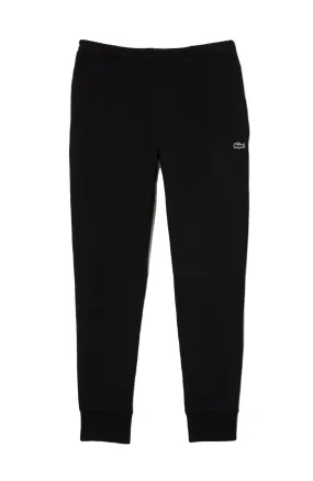 Lacoste Pantalon jogging noir en molleton