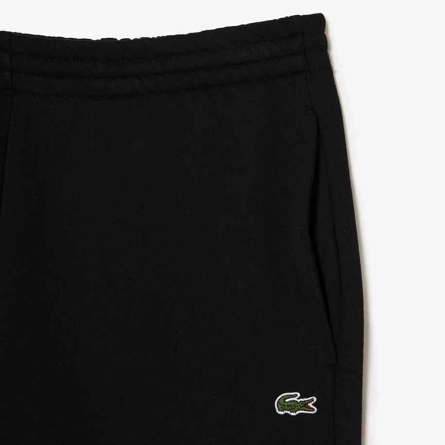 Lacoste Pantalon jogging noir en molleton