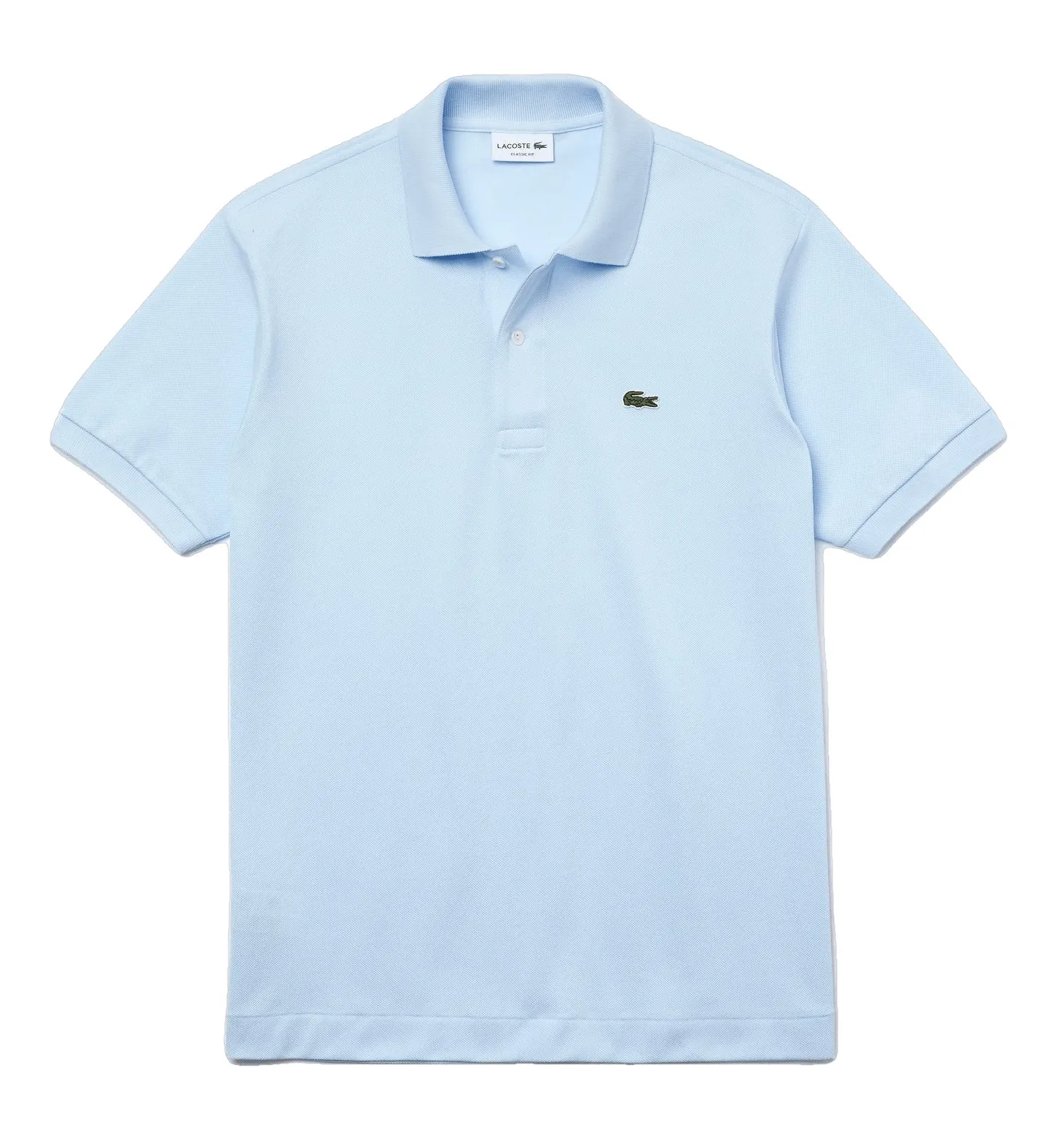 Lacoste Polo Original Bleu Clair L.12.12 coton petit piqué