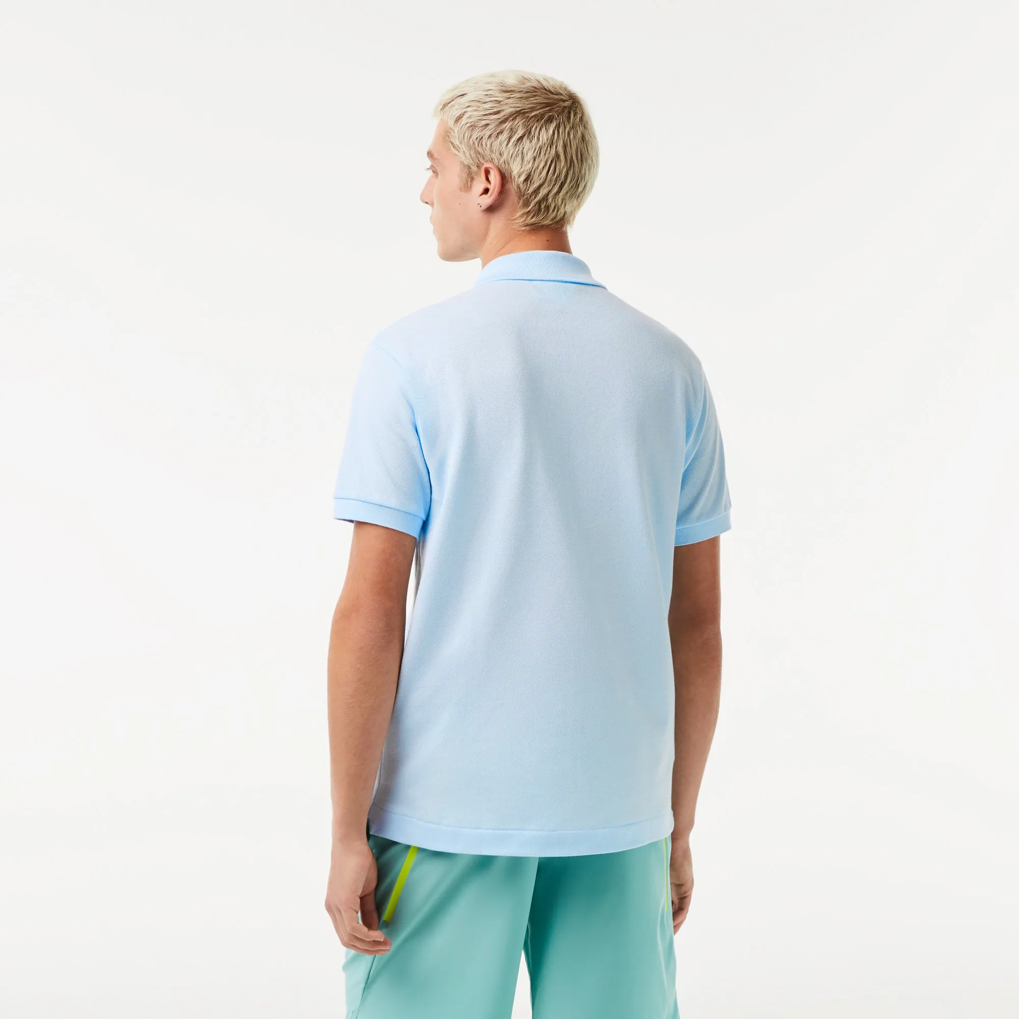 Lacoste Polo Original Bleu Clair L.12.12 coton petit piqué