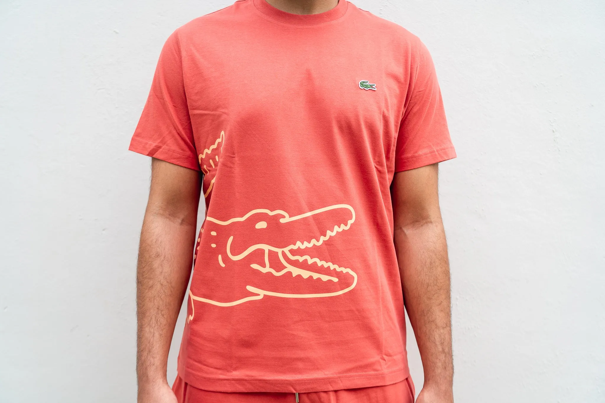 Lacoste Side Gator Shirt (Guava)